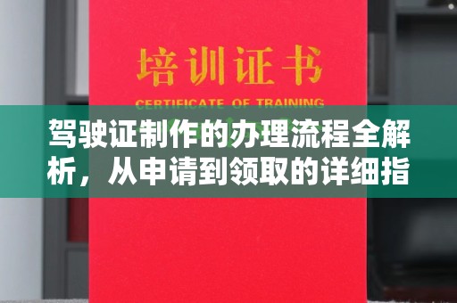 临洮驾驶证制作的办理流程全解析，从申请到领取的详细指南